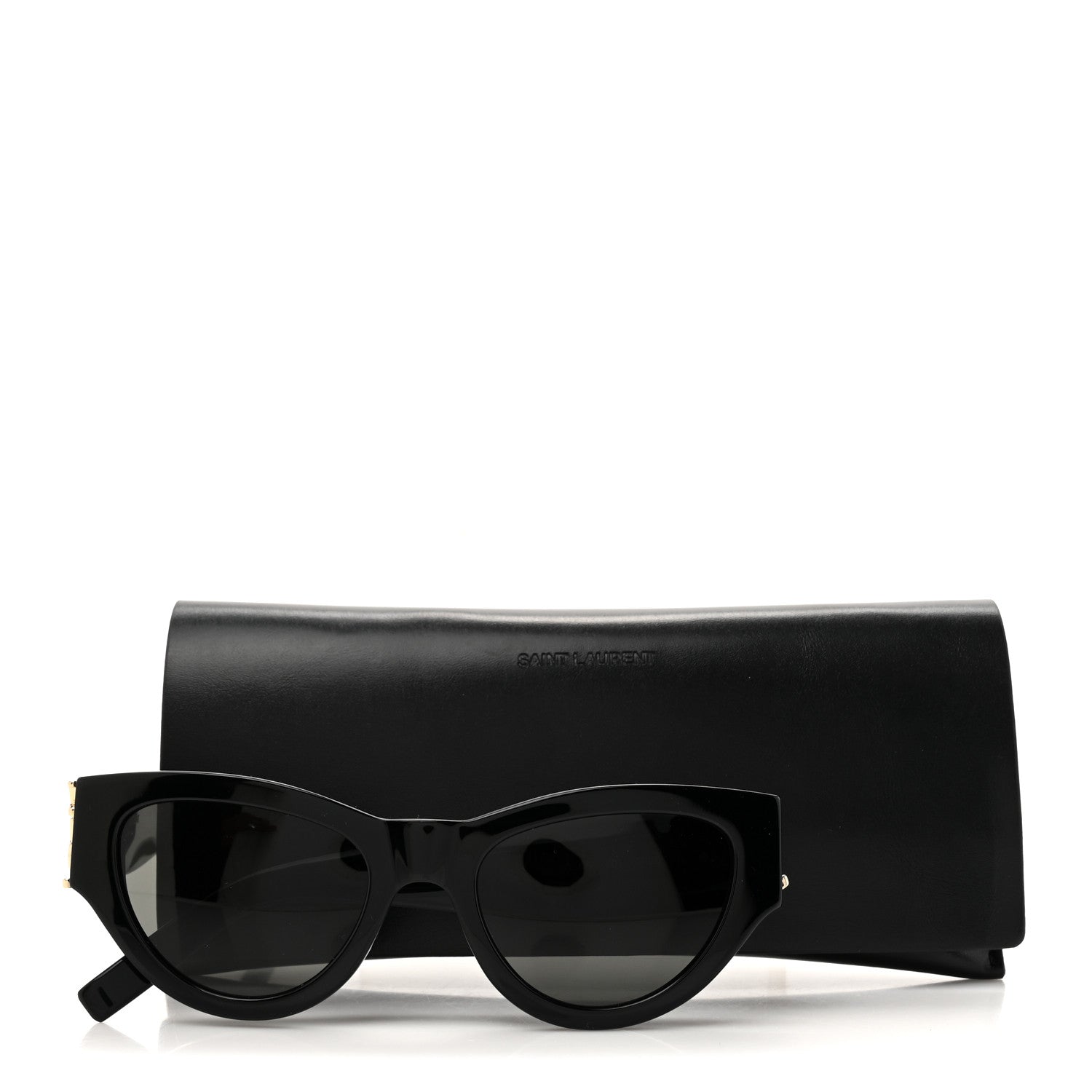 Saint Laurent Acetate Sunglasses SL M94 Black 7 of 7