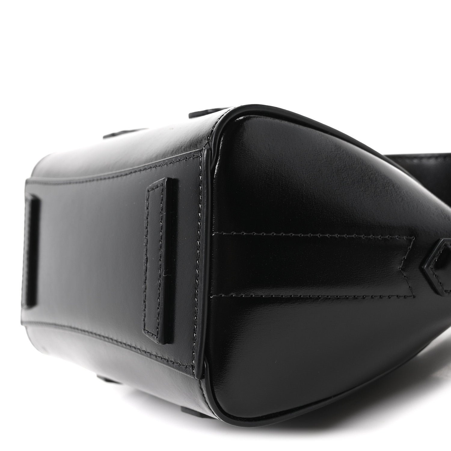 Givenchy Box Calfskin Toy Lock Antigona Shoulder Bag Black 8 of 8