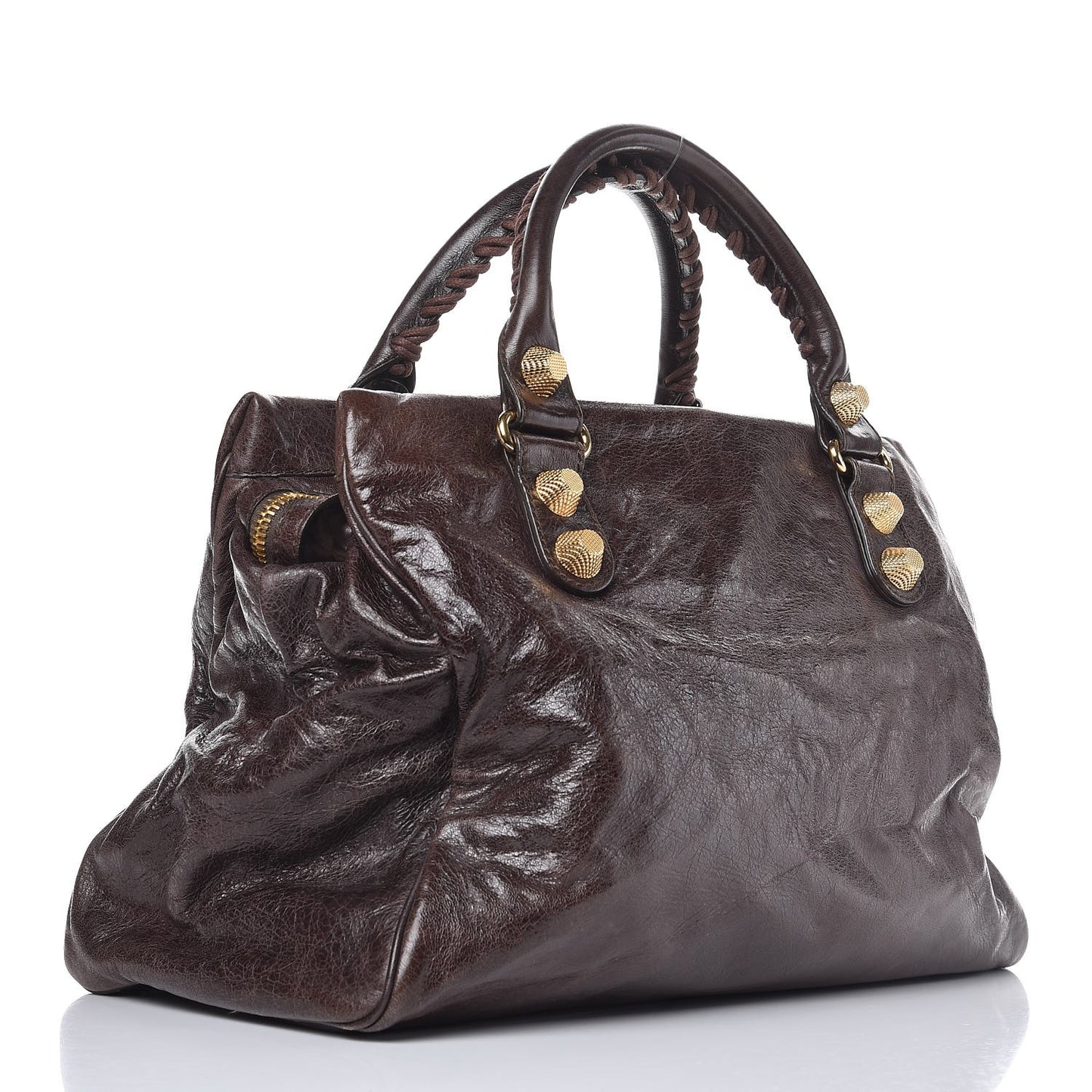 Agneau Giant 21 Gold Hardware Mid Day Charbon
