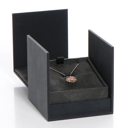 David Yurman Sterling Silver Pink Sapphire Small Starburst Pendant Necklace 4 of 4