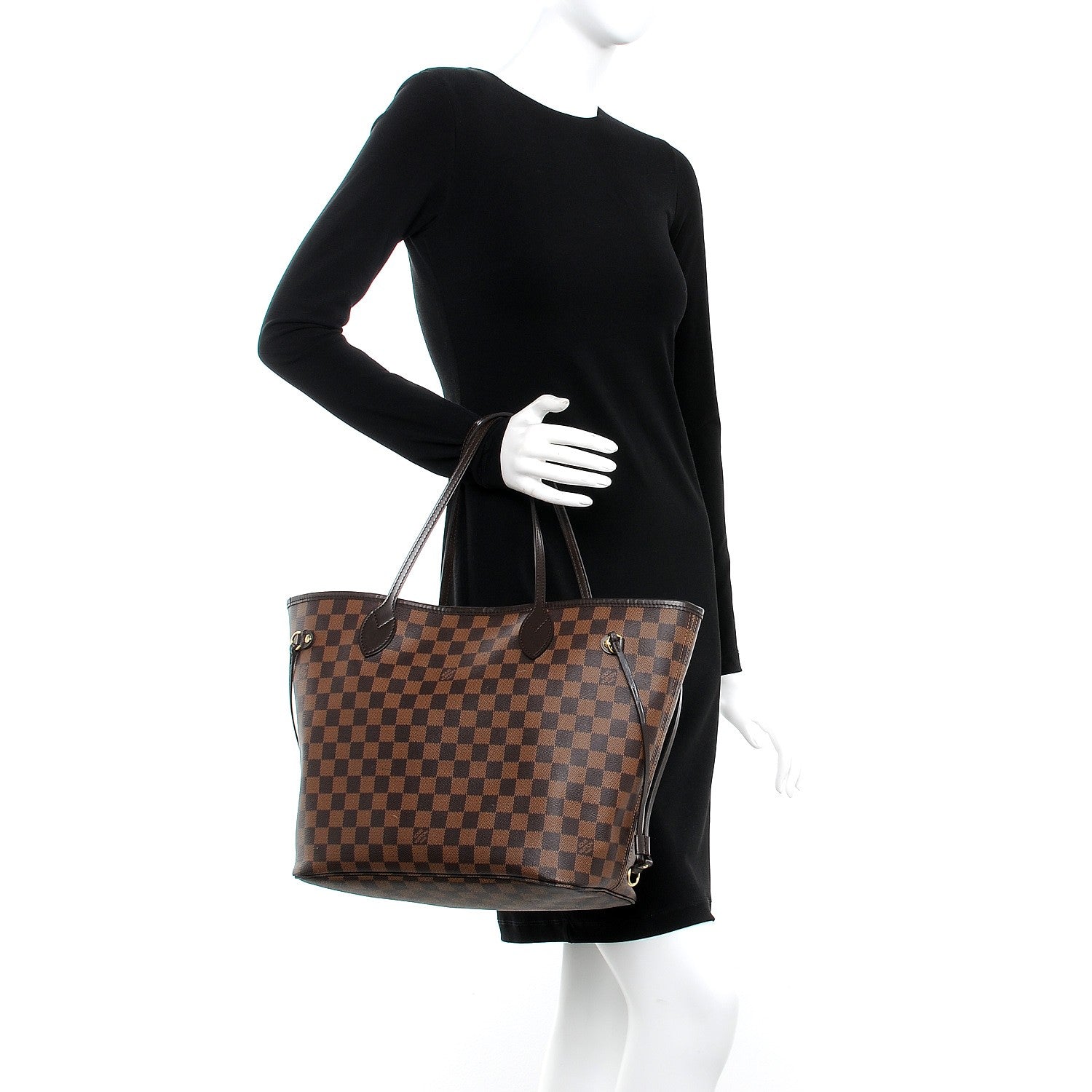 Louis Vuitton Damier Ebene Neo Neverfull MM 2 of 13