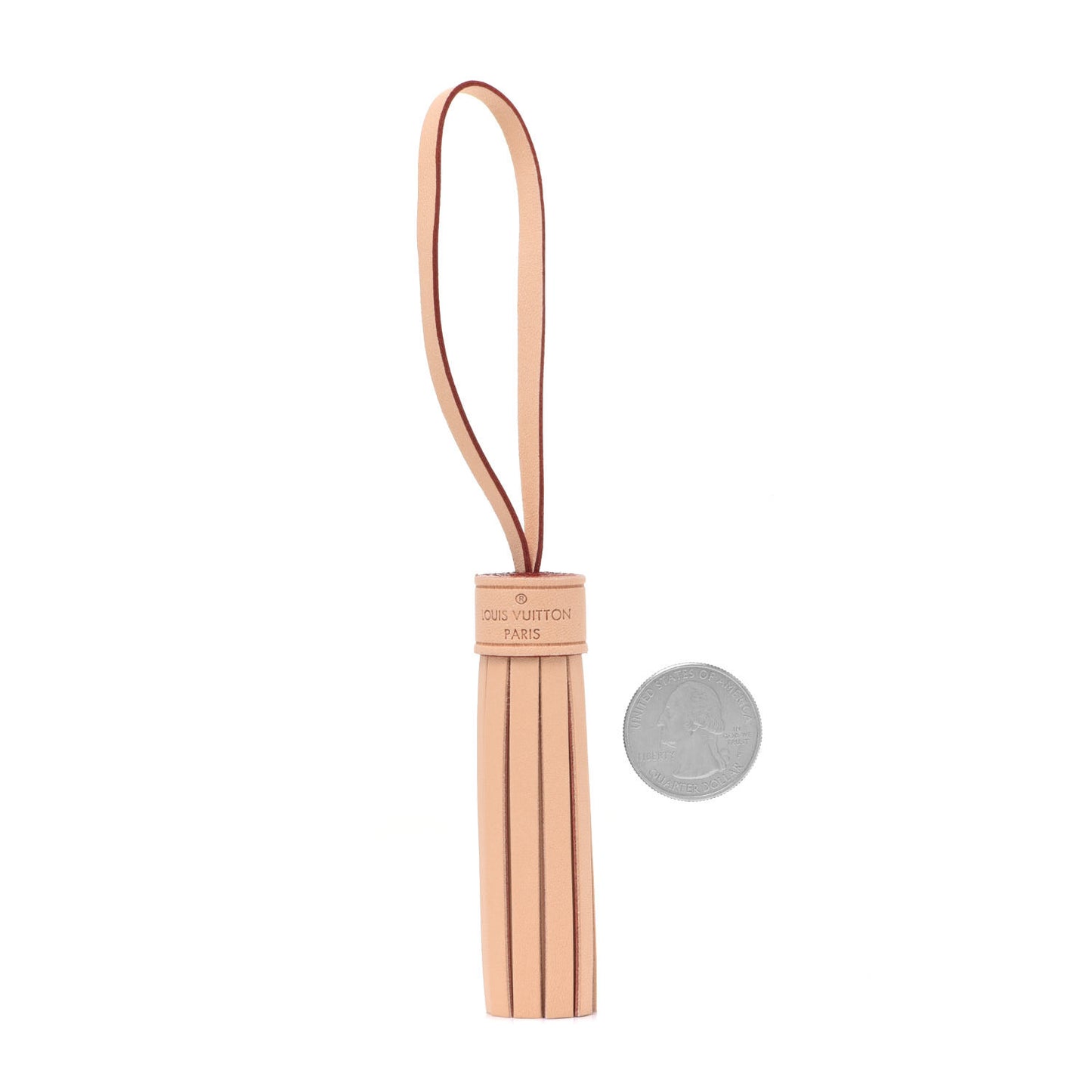Vachetta Croisette Tassel Bag Charm