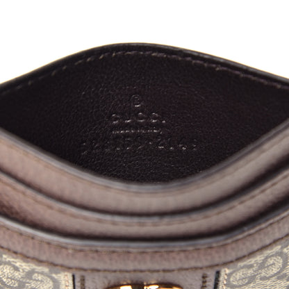 Gucci GG Supreme Monogram Ophidia Card Holder Brown 6 of 6