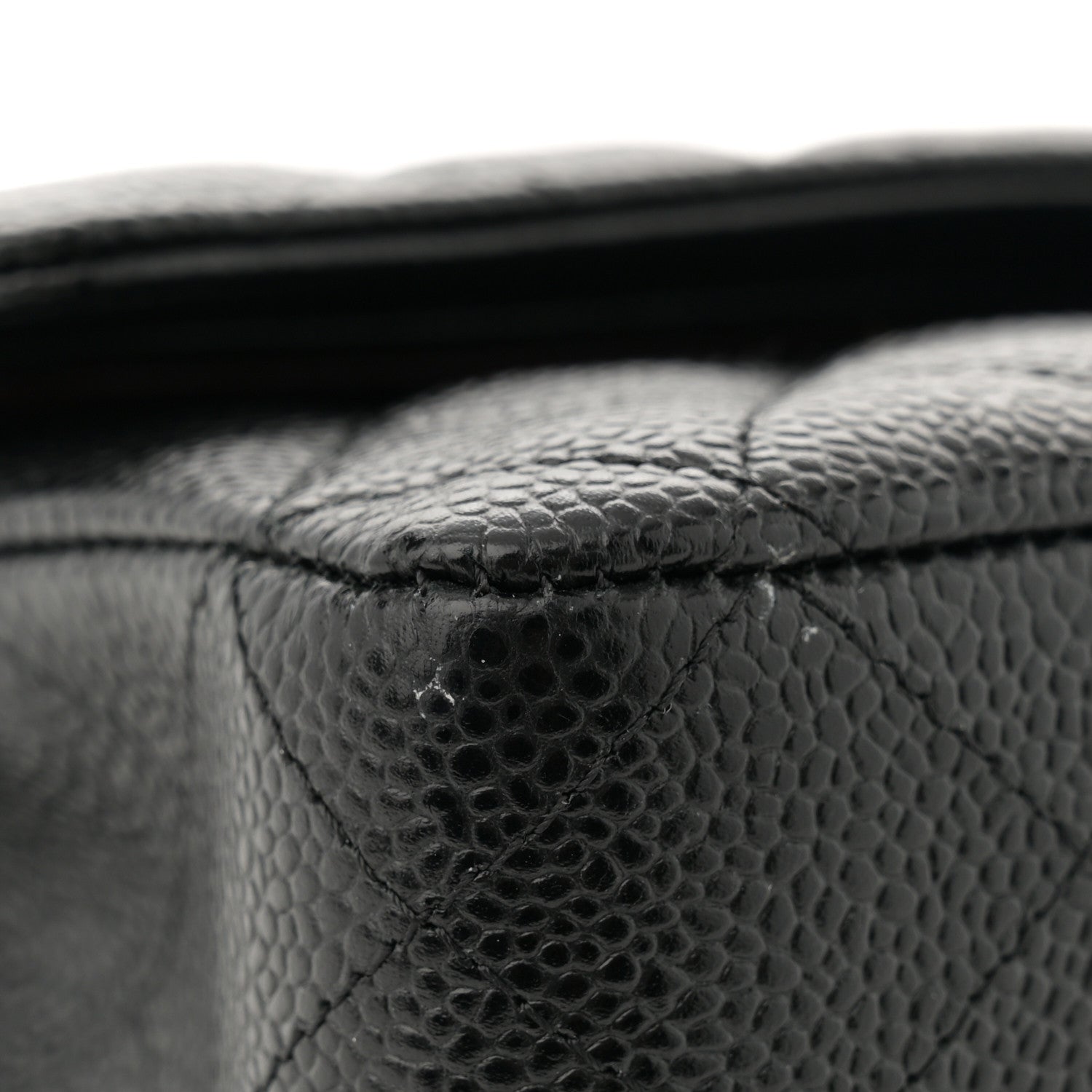 Chanel Caviar Quilted Medium Double Flap Black 11 of 11