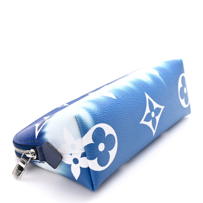 Louis Vuitton Monogram Giant Escale Cosmetic Pouch Blue 4 of 6