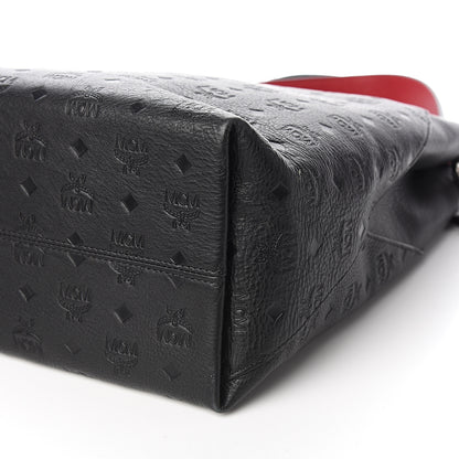 MCM Calfskin Ottomar Large Klara Hobo Black 8 of 10