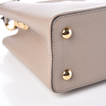 Louis Vuitton Taurillon Capucines PM Galet 8 of 9