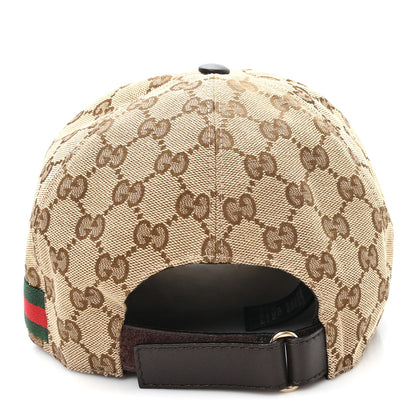 Gucci Monogram Web Baseball Hat XXL Beige Cocoa 5 of 10