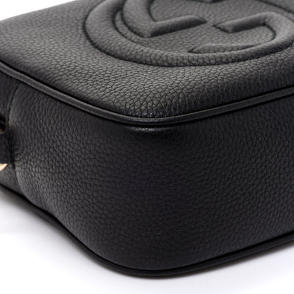 Gucci Pebbled Calfskin Small Soho Disco Bag Black 8 of 10
