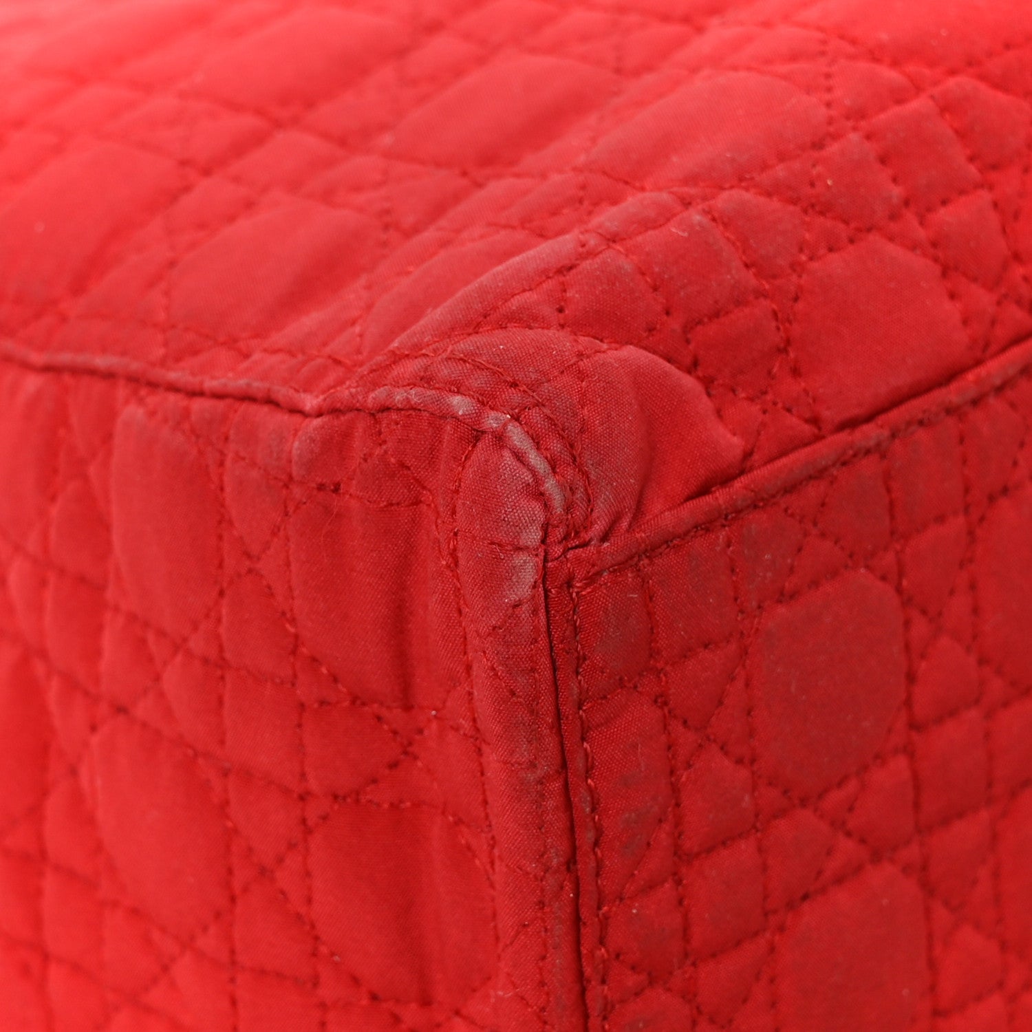 Christian Dior Nylon Cannage Medium Lady Dior Red 12 of 12