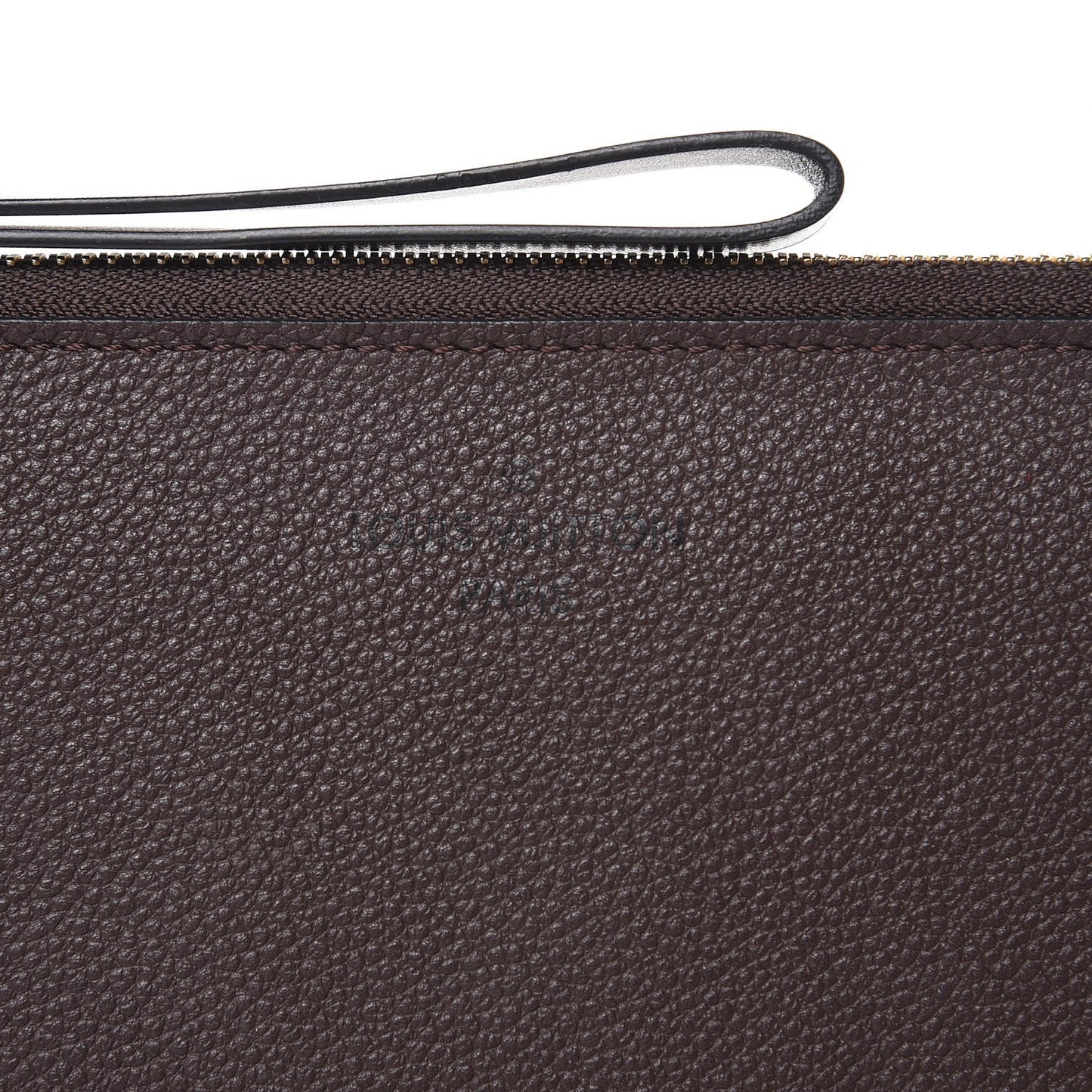 Monogram Veau Cachemire W Pochette Chocolate