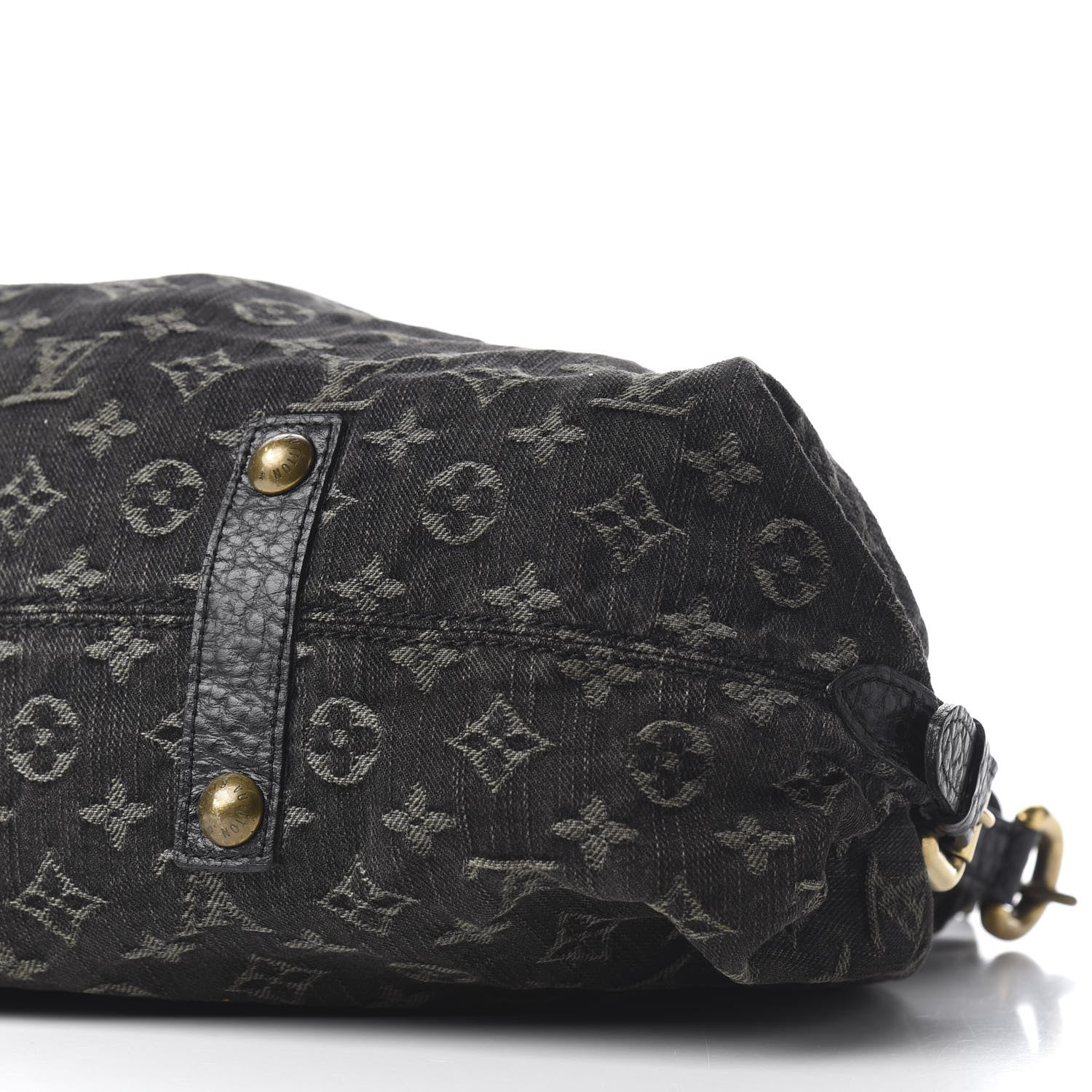 Louis Vuitton Denim Neo Cabby MM Black 6 of 8