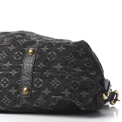 Louis Vuitton Denim Neo Cabby MM Black 6 of 8