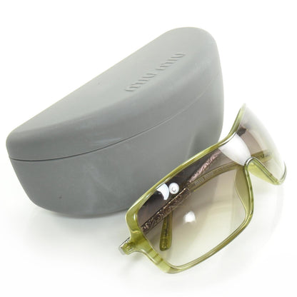 Miu Miu Sunglasses Green 2 of 7