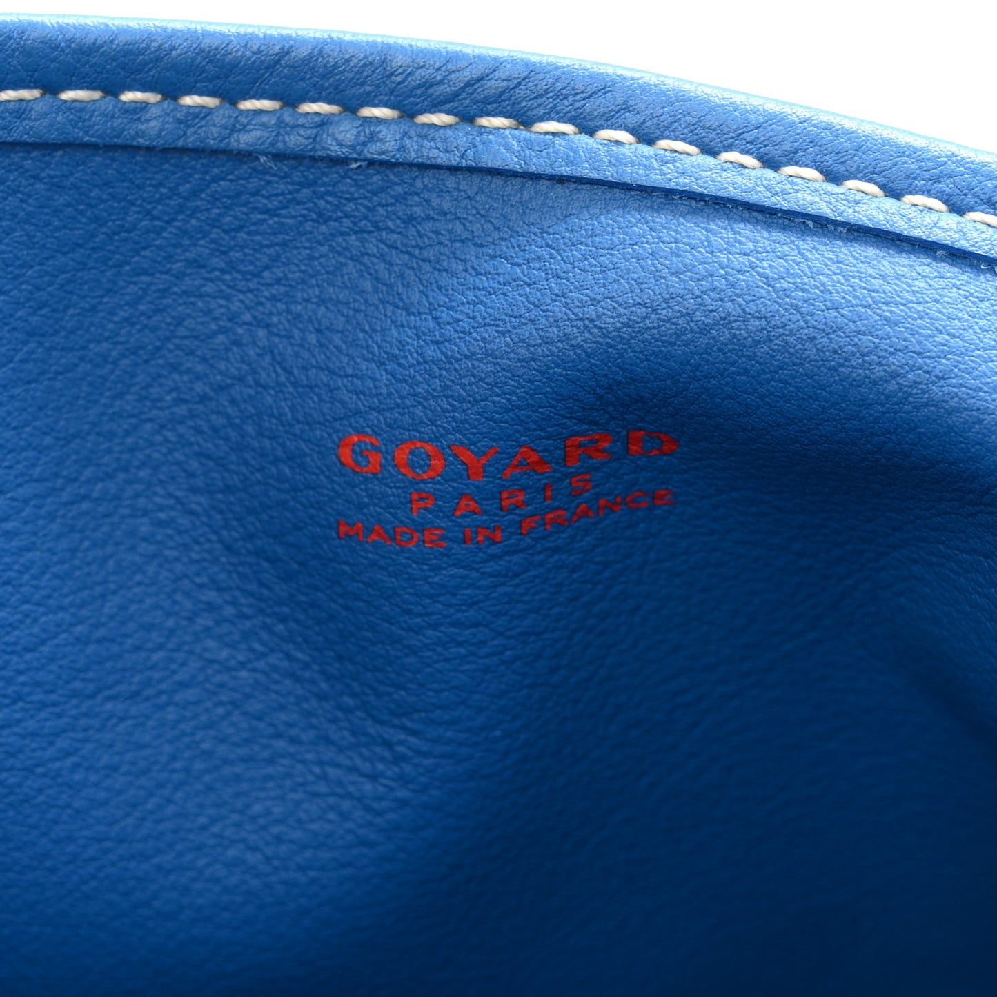 Goyardine Reversible Mini Anjou Sky Blue