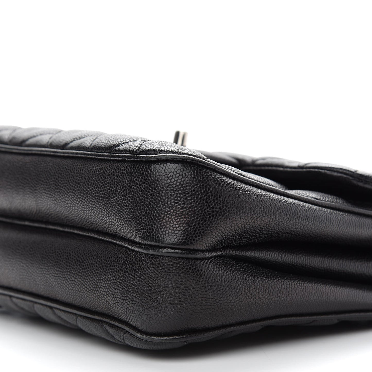 Caviar Quilted Medium Urban Companion Flap Black