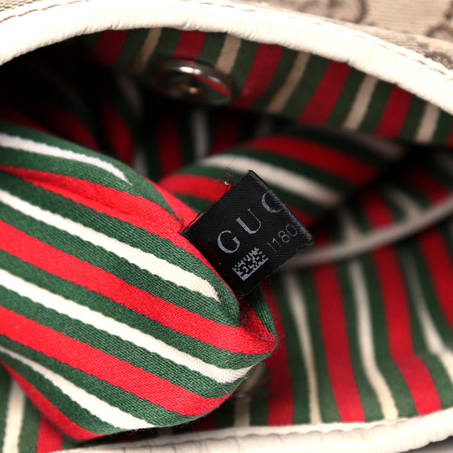 Gucci Monogram Medium New Britt Hobo Off White 8 of 22