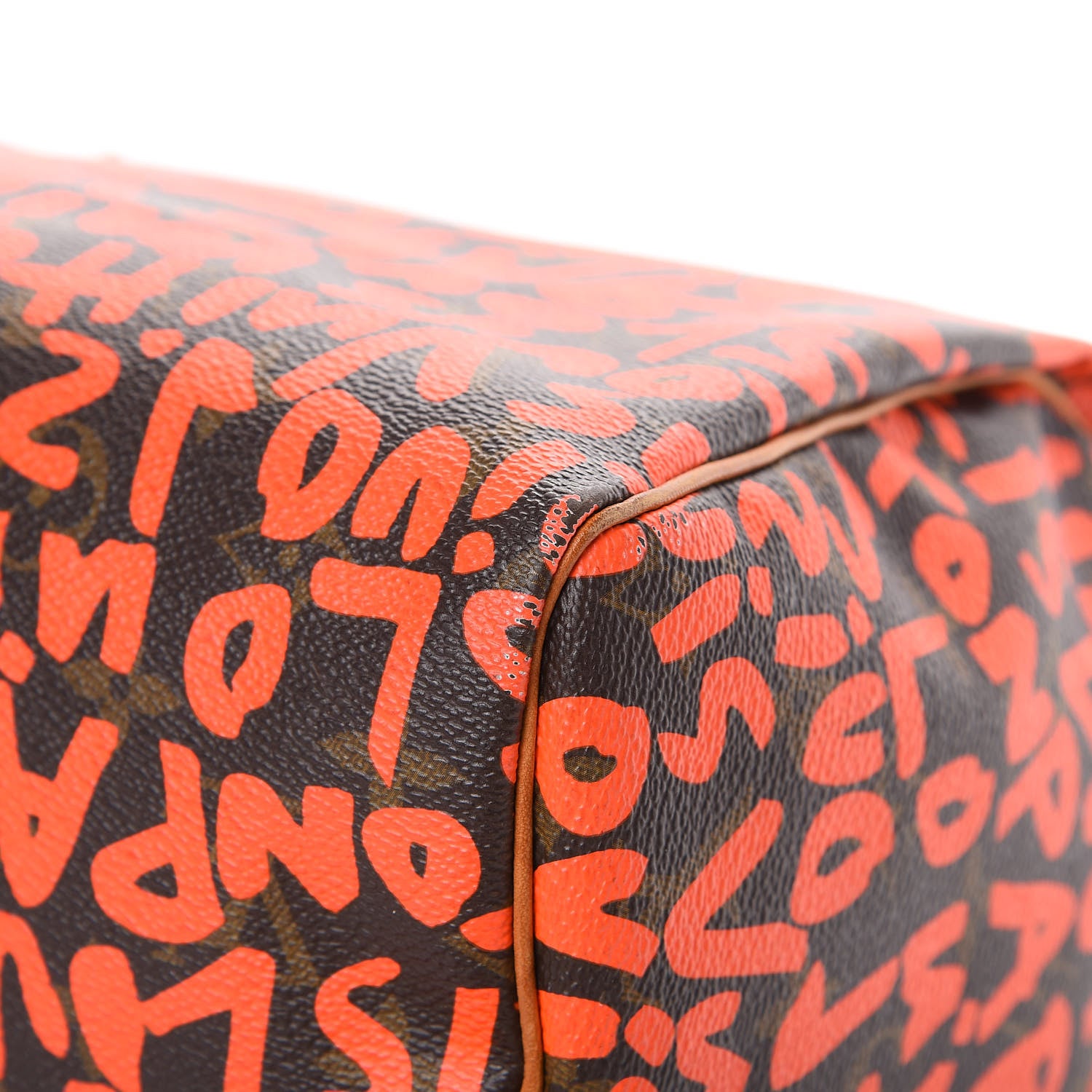 Louis Vuitton Monogram Graffiti Speedy 30 Orange 12 of 23