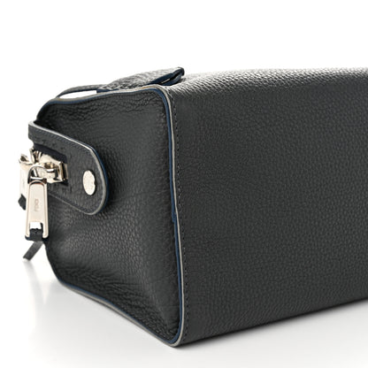 Fendi Cuoio Romano Selleria Lei Boston Tote Asfalto 9 of 10