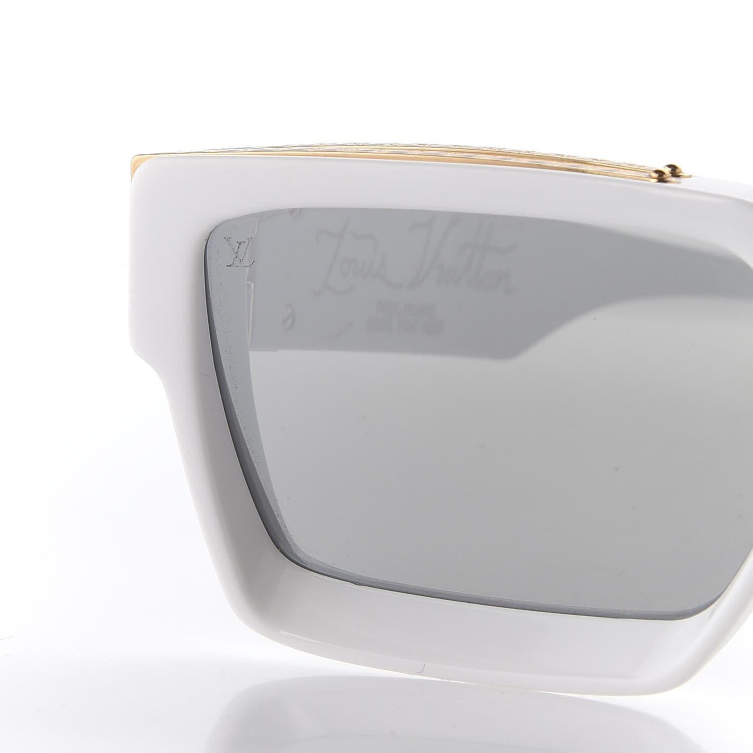 Louis Vuitton Acetate 1.1 Millionaires Z1166E Sunglasses White 7 of 10