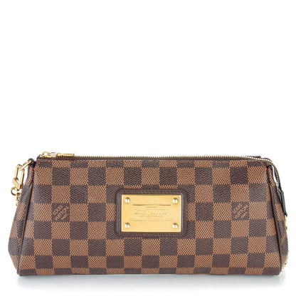 Louis Vuitton Damier Ebene Eva Clutch 1 of 7