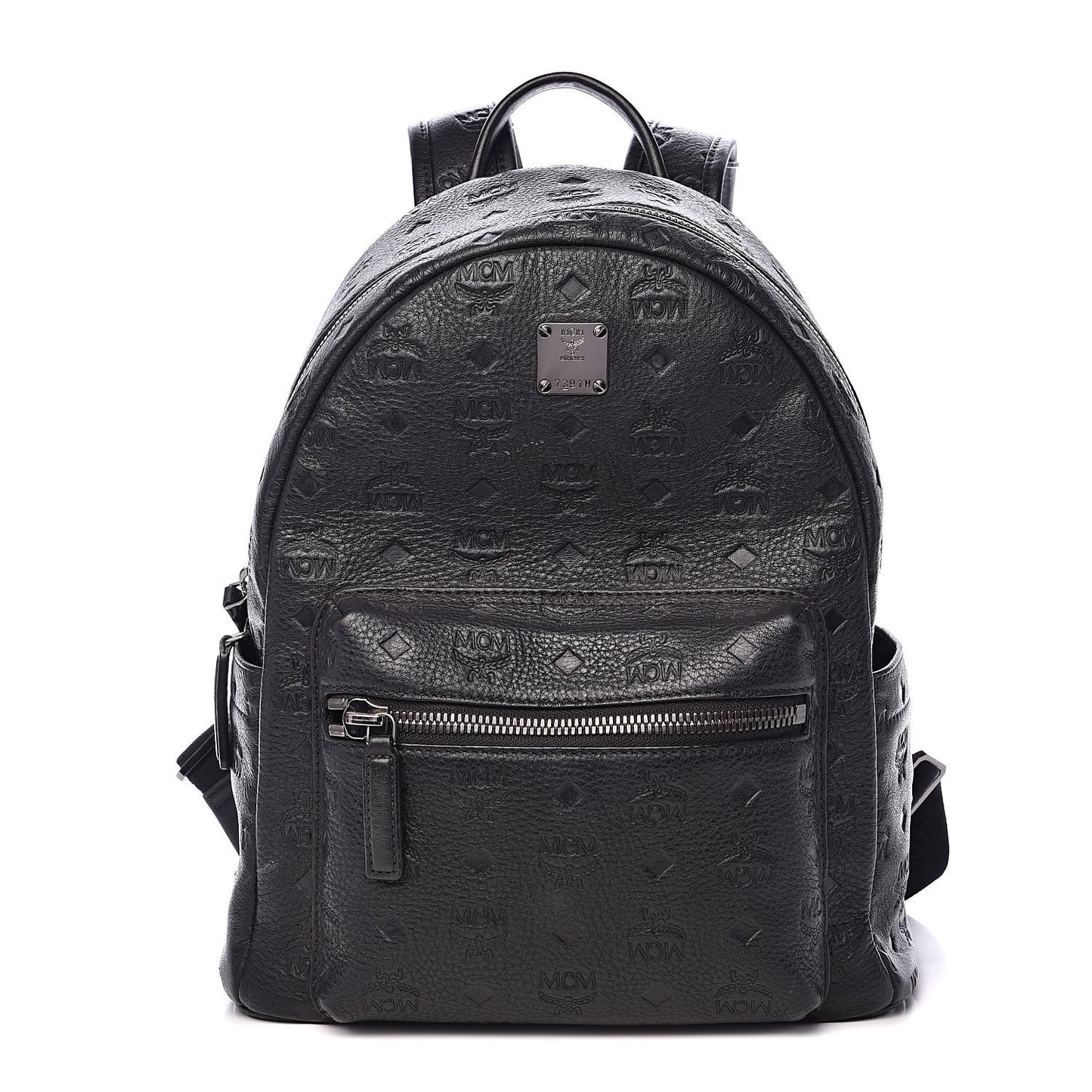 Calfskin Ottomar Small Stark Backpack Black