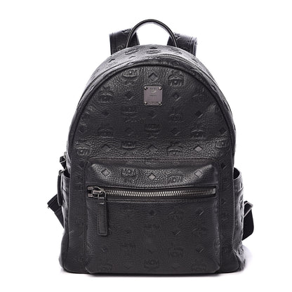 MCM Calfskin Ottomar Small Stark Backpack Black 1 of 12