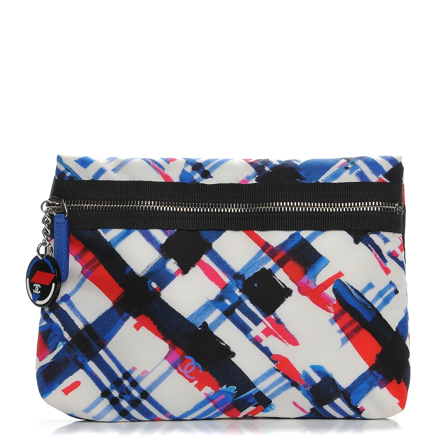 Canvas Airline Cosmetic Pouch Multicolor