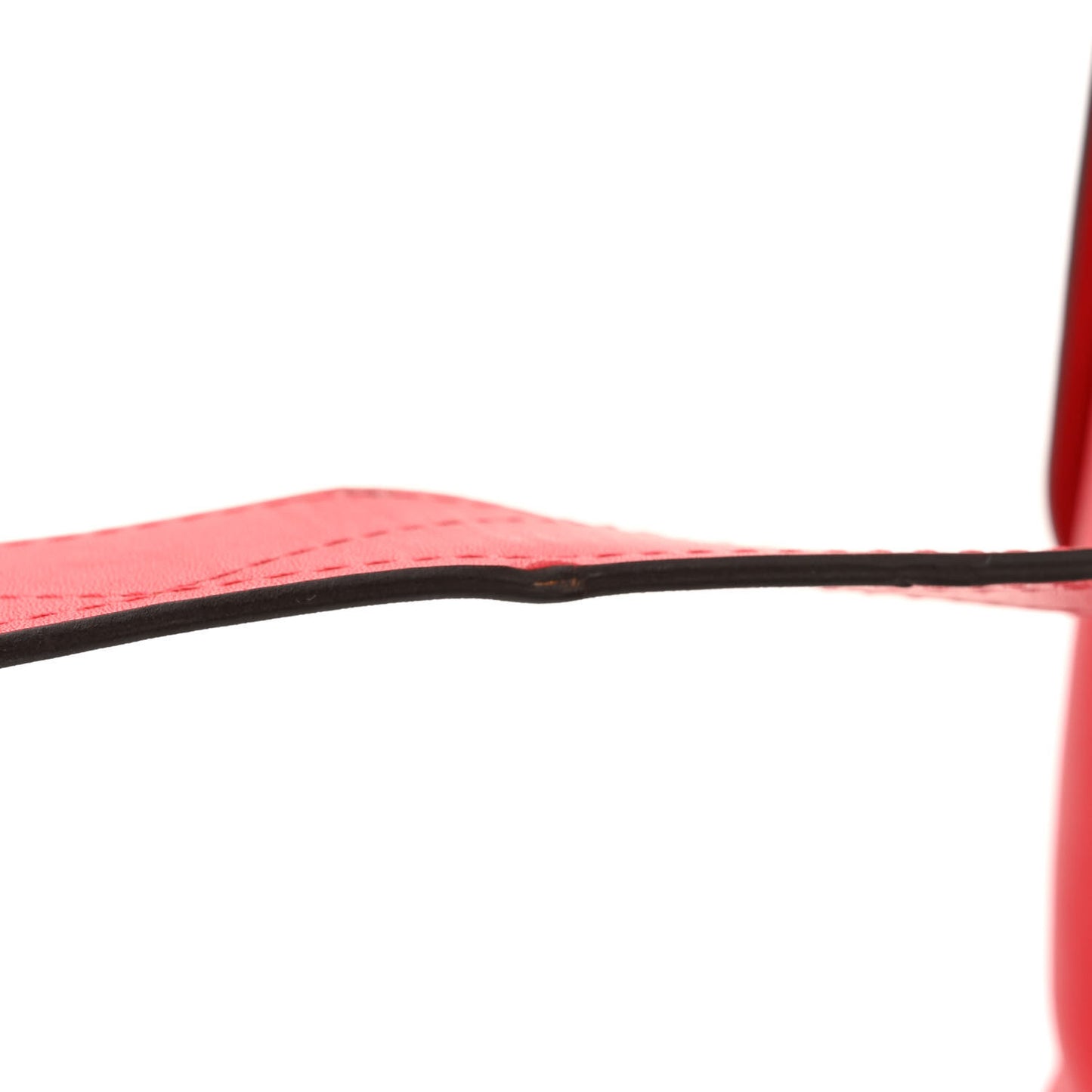 Calfskin Monogram Very One Handle Rubis Red