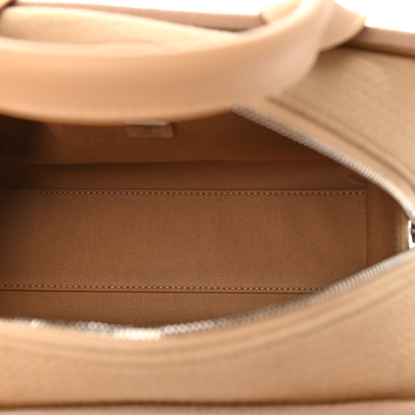 Denim Deauville Bowling Bag Beige
