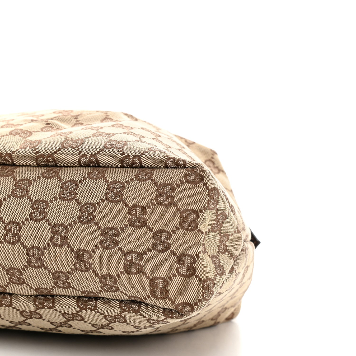 Gucci Monogram Medium Horsebit Chain Hobo Dark Brown 9 of 12