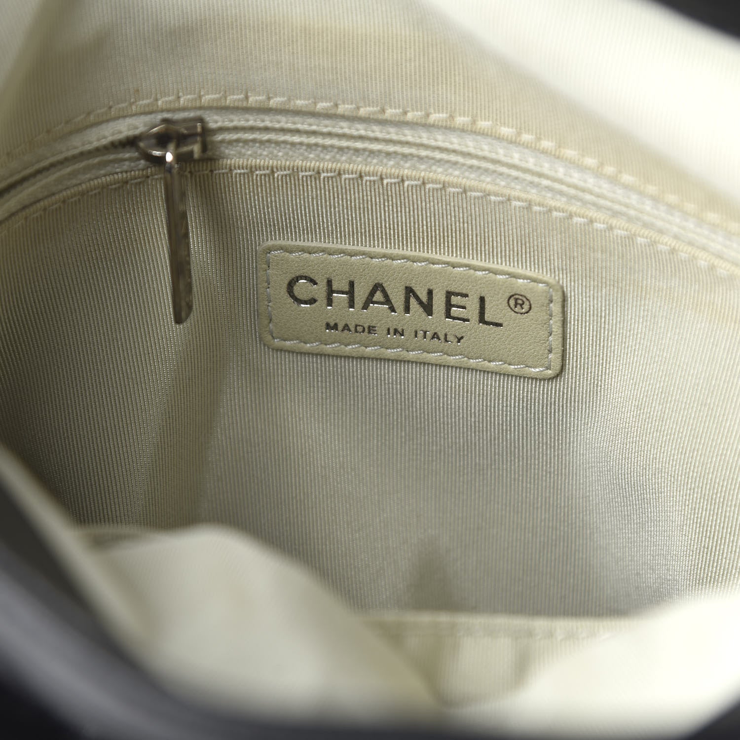 Chanel Washed Lambskin Chain Around Hobo Black 8 of 10