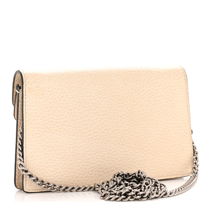 Gucci Dollar Calfskin Crystal Super Mini Dionysus Shoulder Bag Mystic White Black Diamond 3 of 9