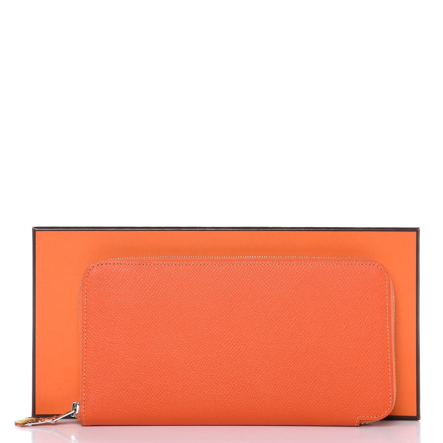Epsom Silk'In Wallet Feu Mangue