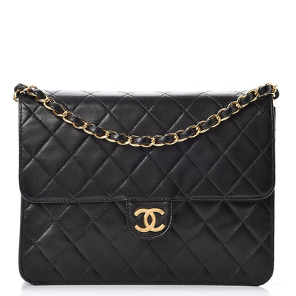 Chanel Lambskin Quilted Small Flap Black 1 of 7