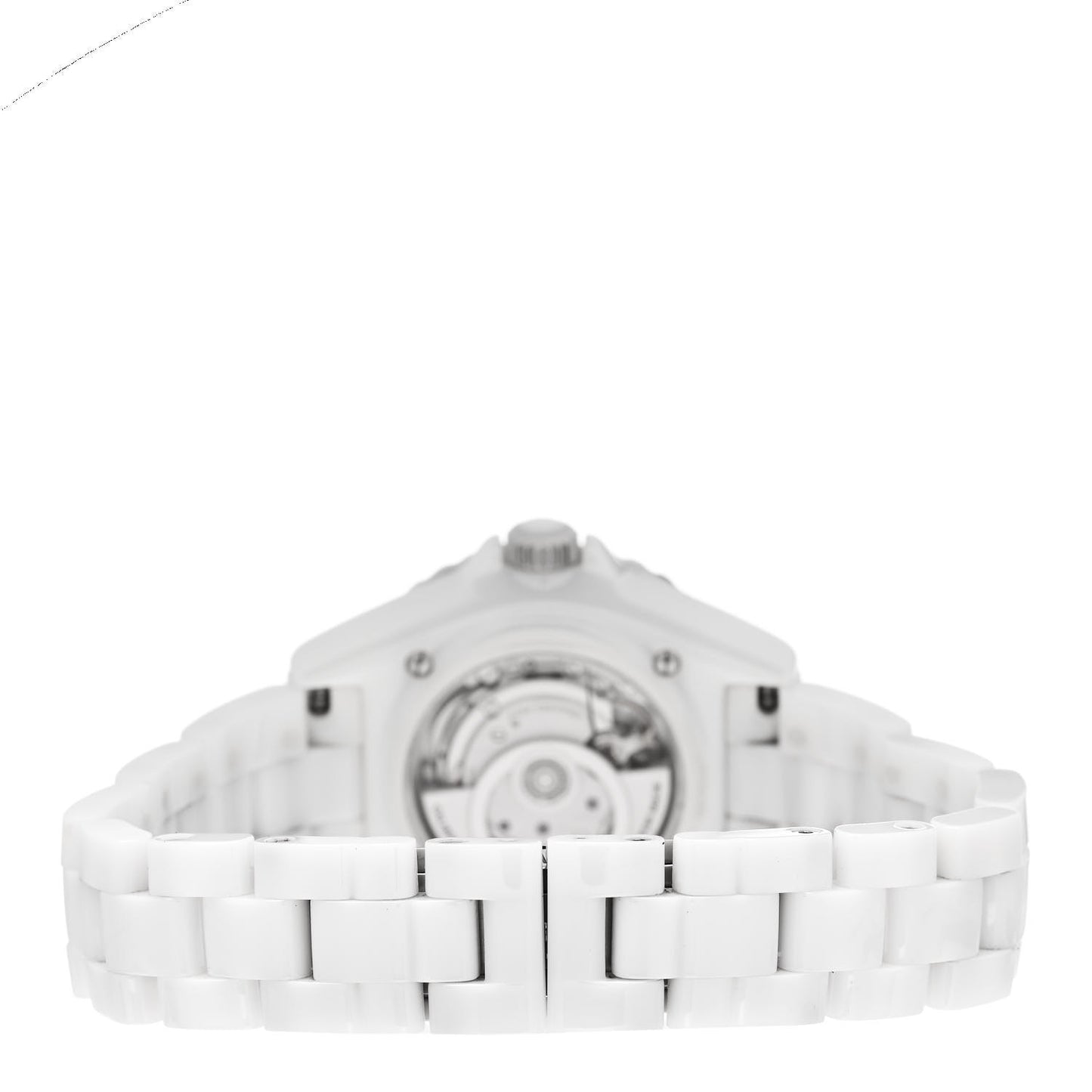 Stainless Steel Ceramic 33mm J12 Automatic Watch White