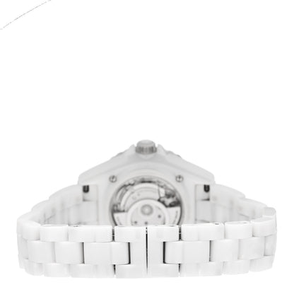 Chanel Stainless Steel Ceramic 33mm J12 Automatic Watch White 3 of 5
