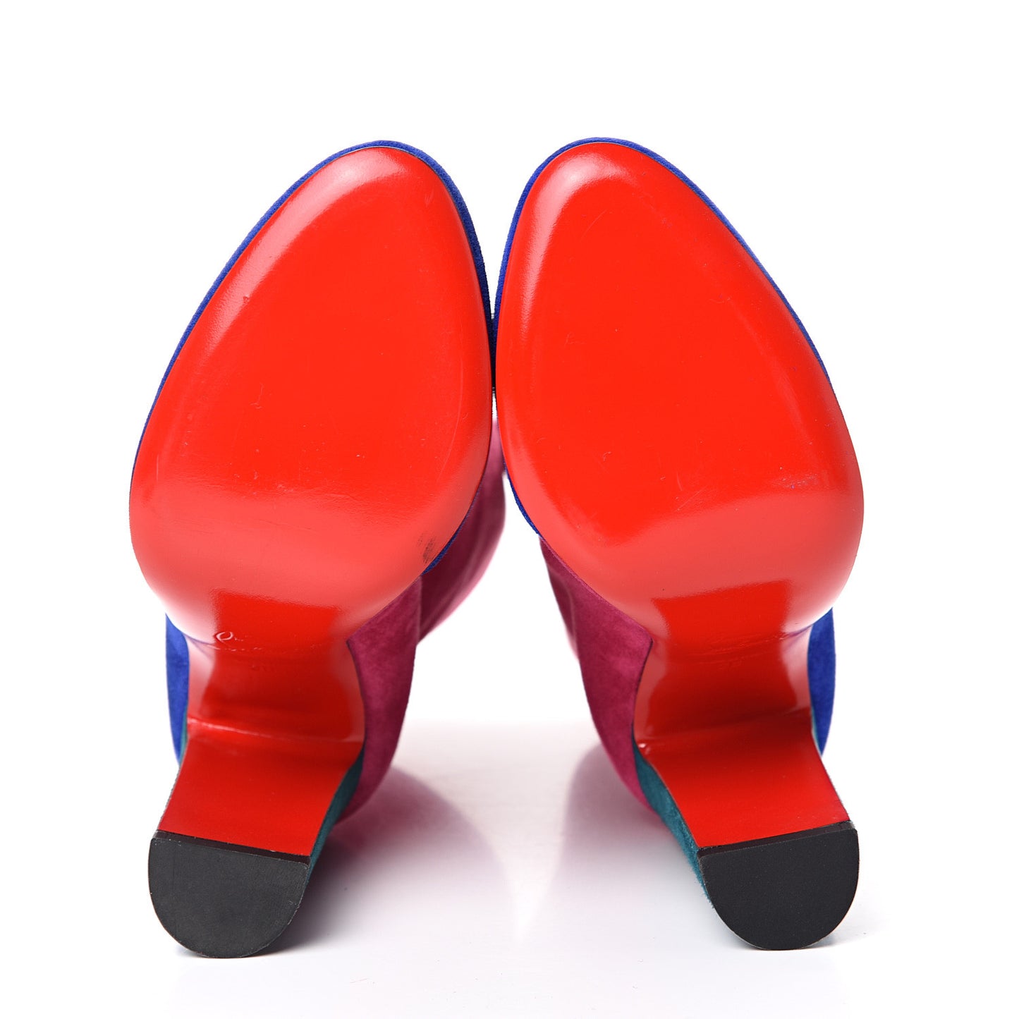 Veau Velours Botty Double 100 Ankle Boots 36 Azulejo
