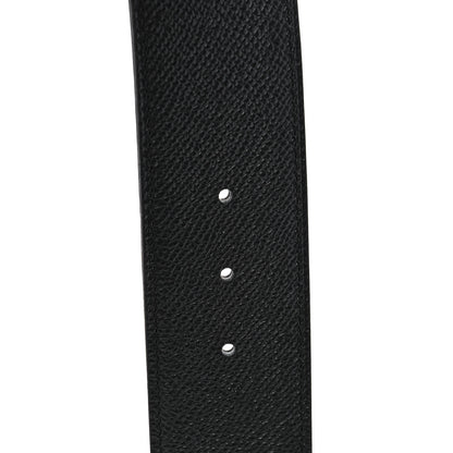 Hermes Epsom 42mm Constance H Belt 105 Black Chocolate 4 of 6