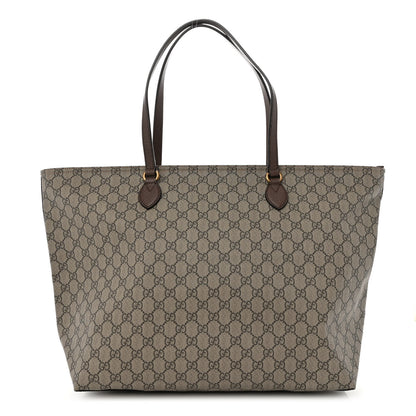 Gucci GG Supreme Monogram Medium Ophidia Shopping Tote Ebony 1 of 9