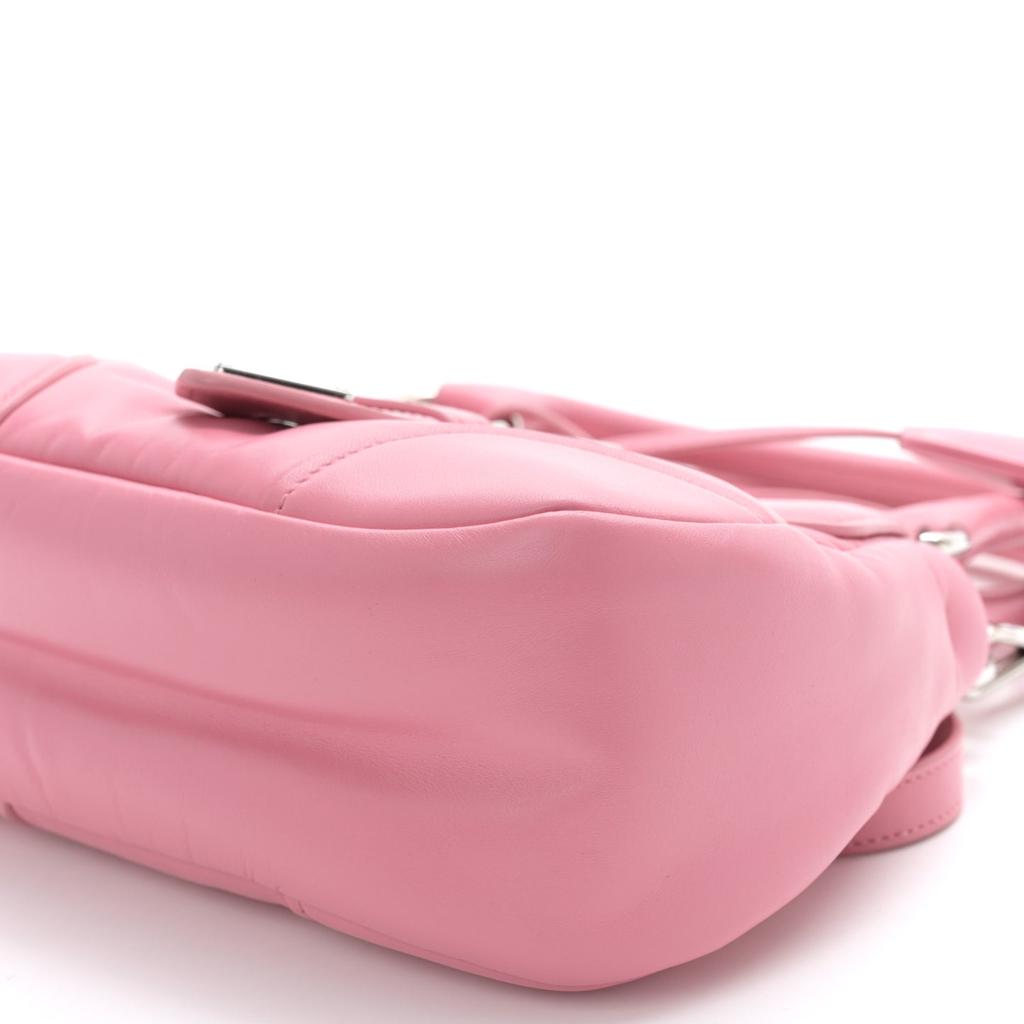 Nappa Soft Padded Re-Edition 2002 Moon Bag Geranio