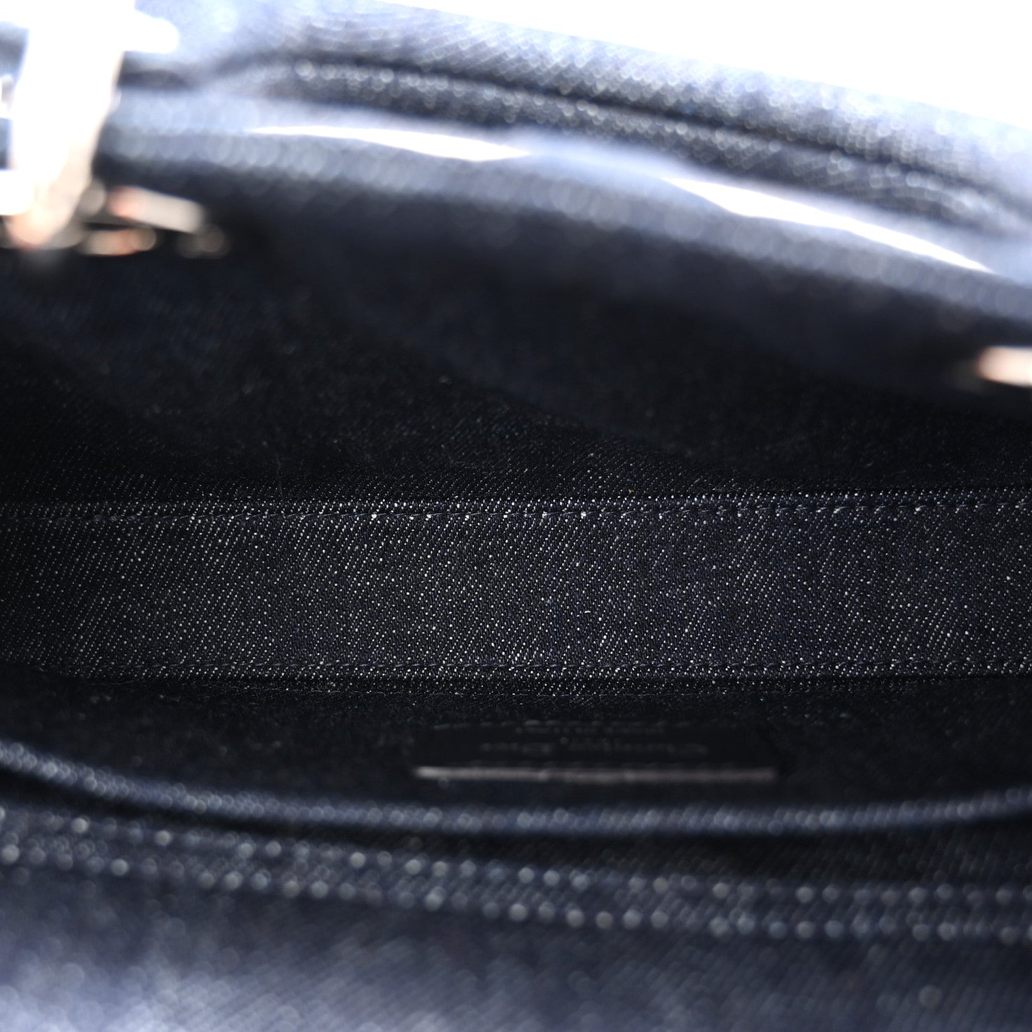 Christian Dior Denim Eyelet Lady D-Joy Blue 5 of 10