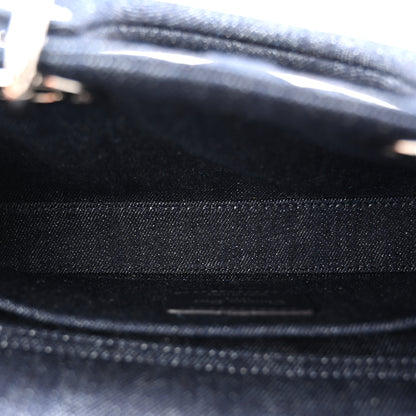 Christian Dior Denim Eyelet Lady D-Joy Blue 5 of 10