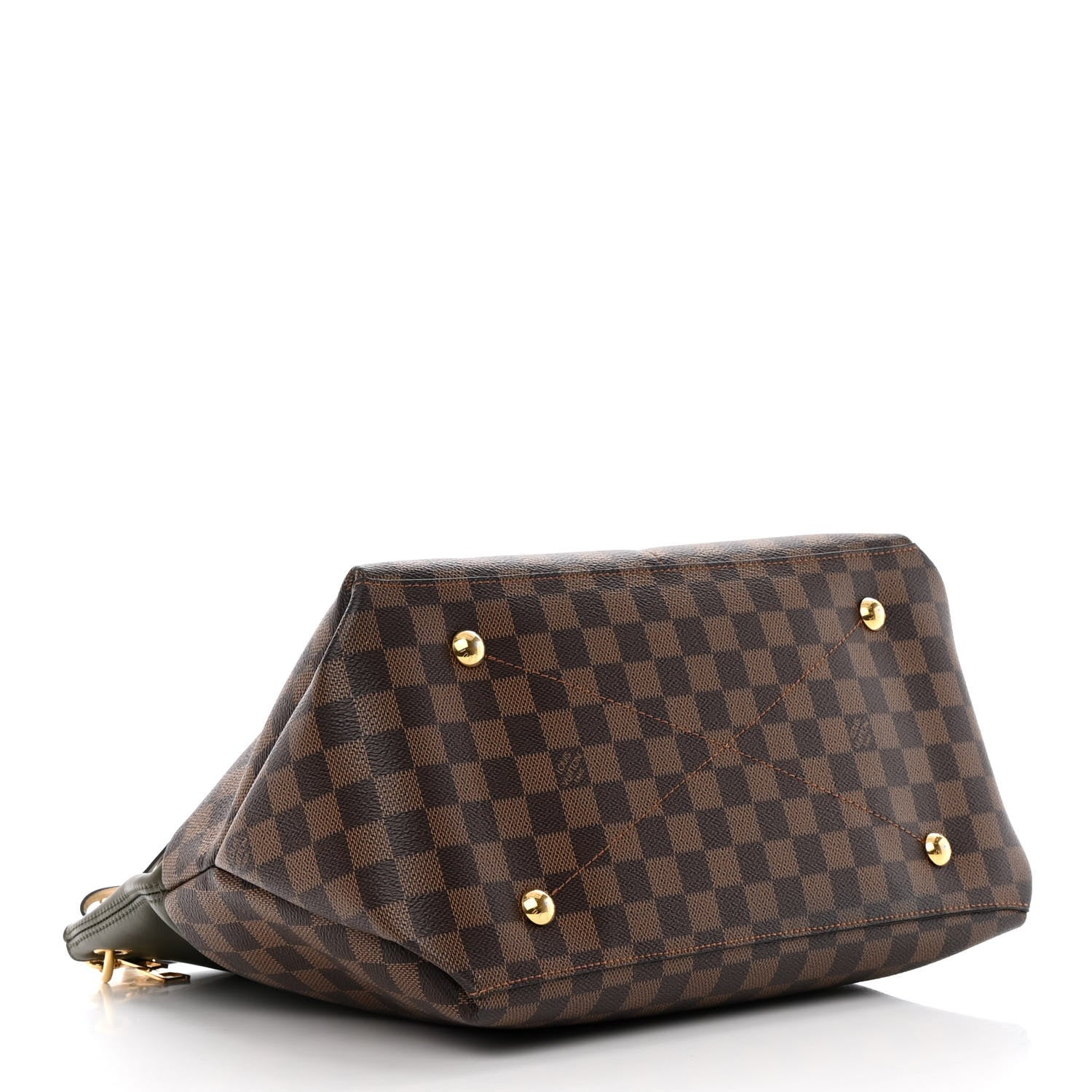 Louis Vuitton Damier Ebene Calfskin Maida Khaki 4 of 13