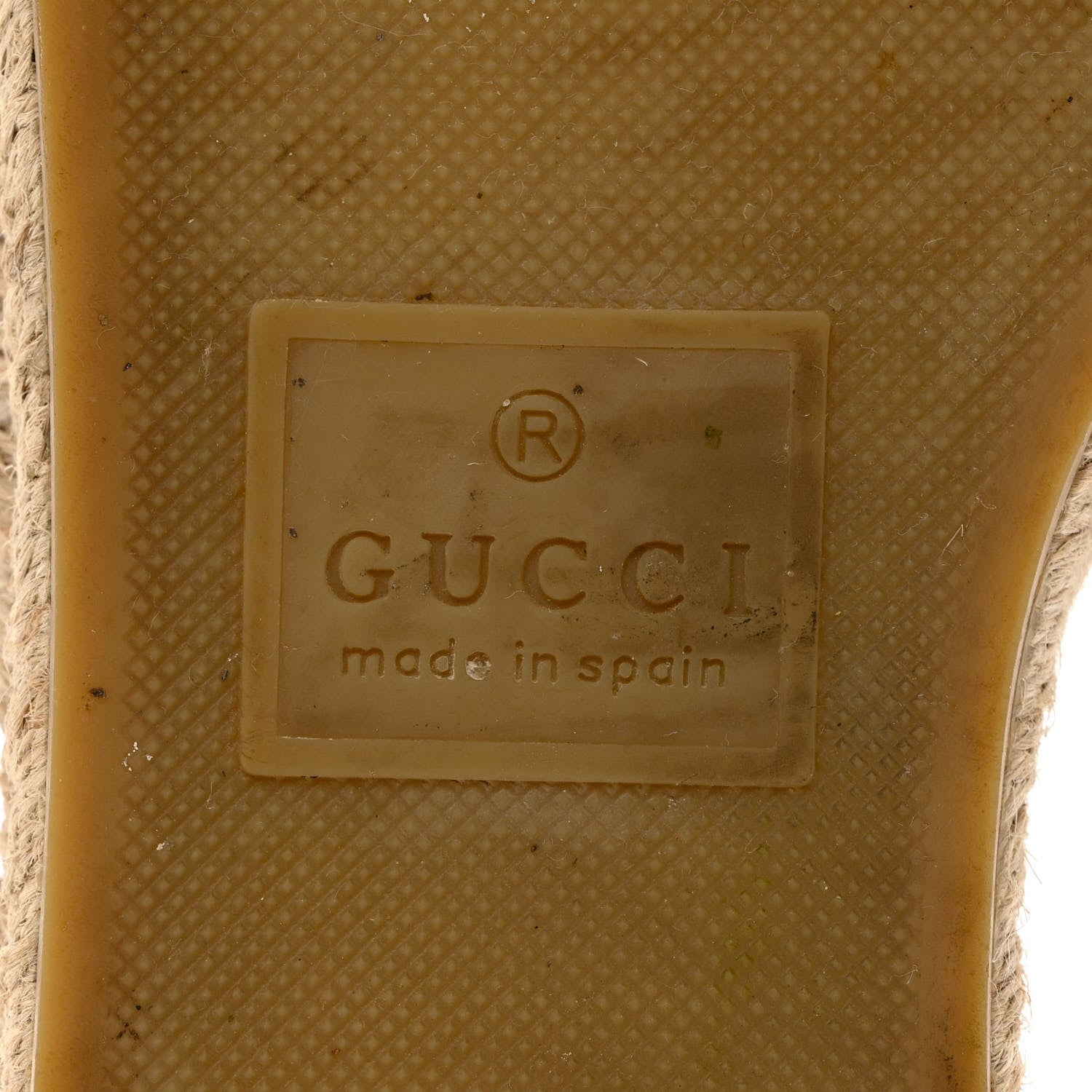 Gucci Nappa Matelasse GG Marmont Espadrille Slide Sandals 37.5 Great White 8 of 14