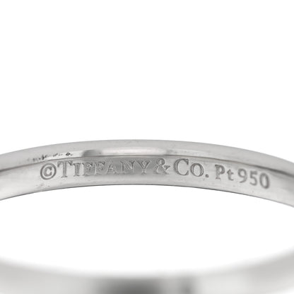Tiffany Platinum 2mm Classic Wedding Band Ring 49 4.75 4 of 5