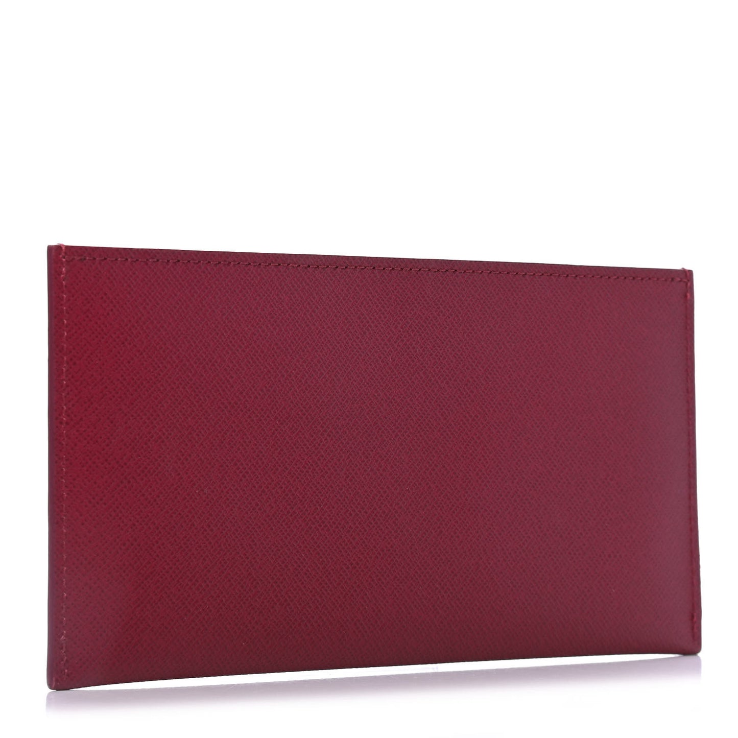 Calfskin Felicie Card Holder Insert Fuchsia