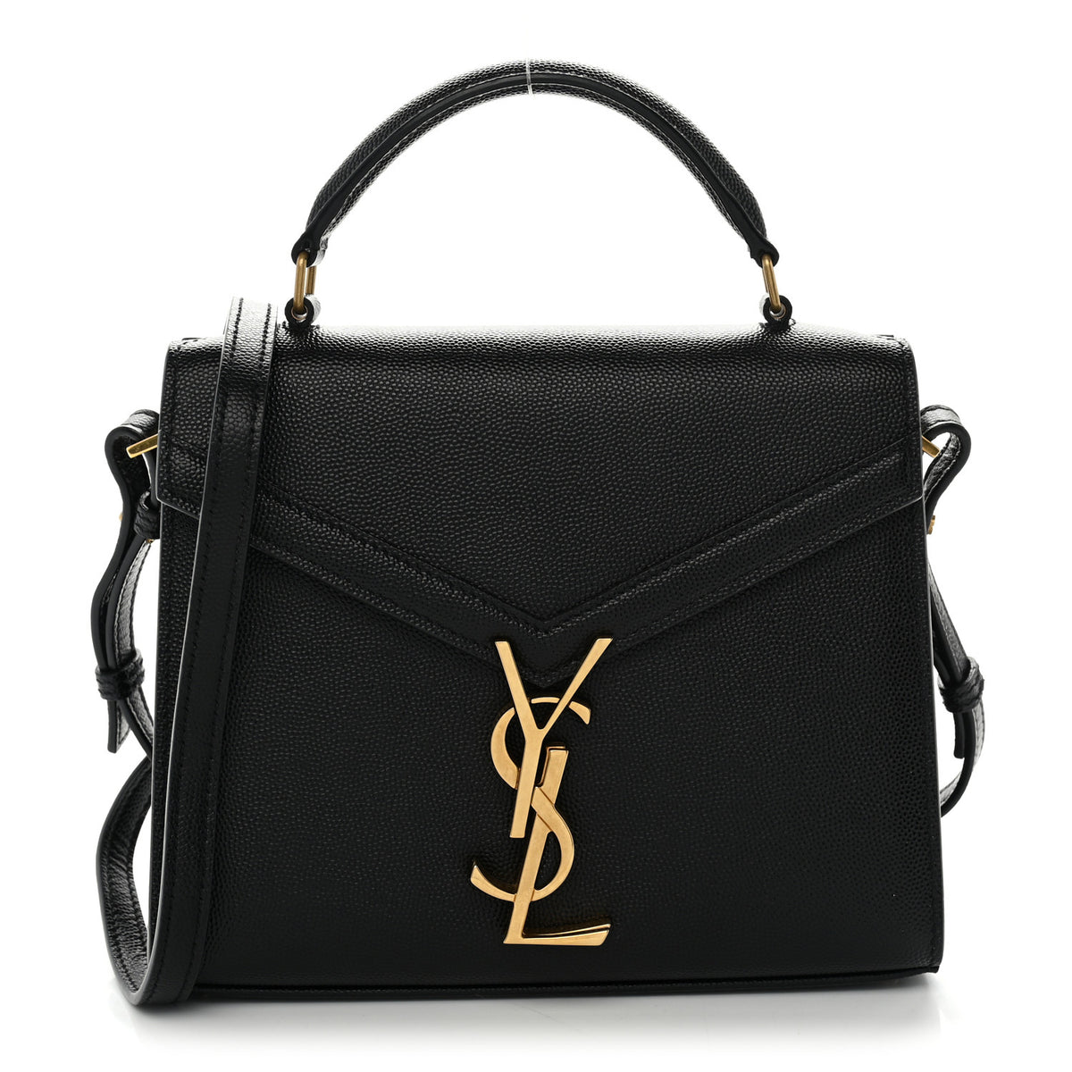 Grain de Poudre Mini Classic Monogram Cassandra Top Handle Black
