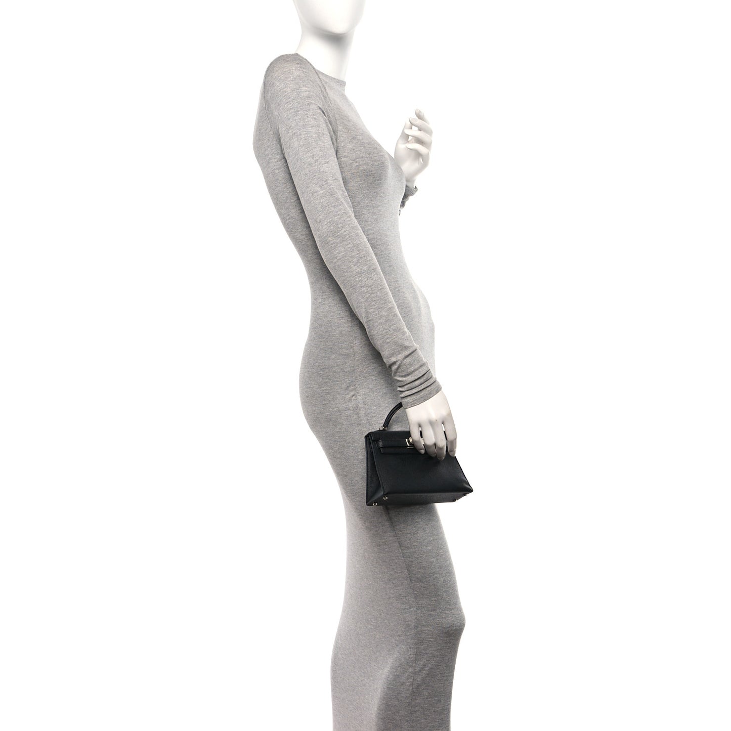 Epsom Mini Kelly Sellier 20 Black