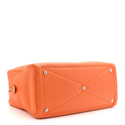 Hermes Taurillon Clemence Victoria II 35 Orange 4 of 11